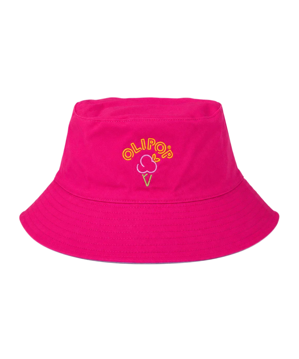 Berry Reversible Bucket Hat