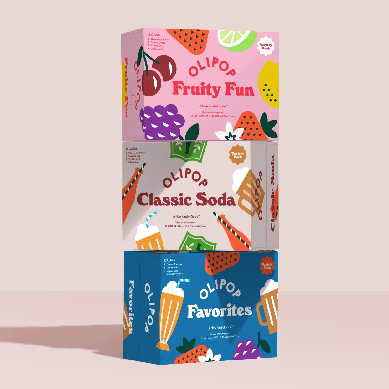 Classic Soda Variety Pack